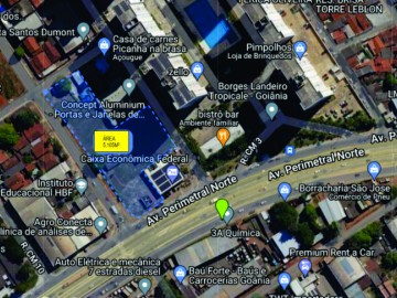 EXCLUSIVO �REA �NICA, ESQUINA DE 5.105M� NA PERIMETRAL NORTE